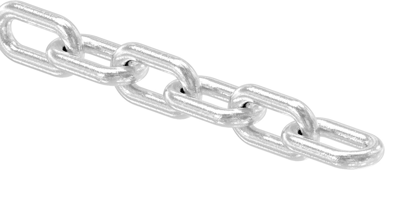 VA-Kette DIN 766, Ø 4mm