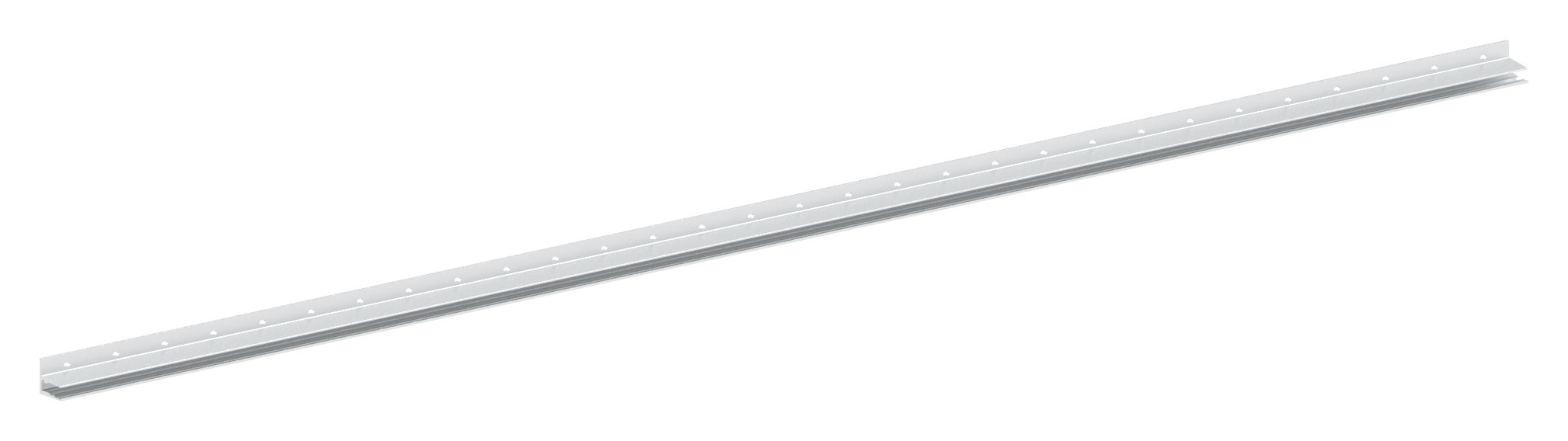 Vordachprofil eleganza canopy, L: 6000mm, roh Vordachprofil eleganza canopy, L: 6000mm, roh