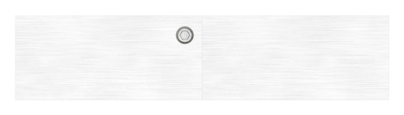 Abdeckrosette, 109x109x25mm, V2A