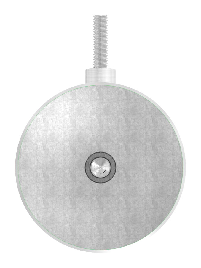 Handlaufhalter zum Anschrauben, Linsenkopfschraube