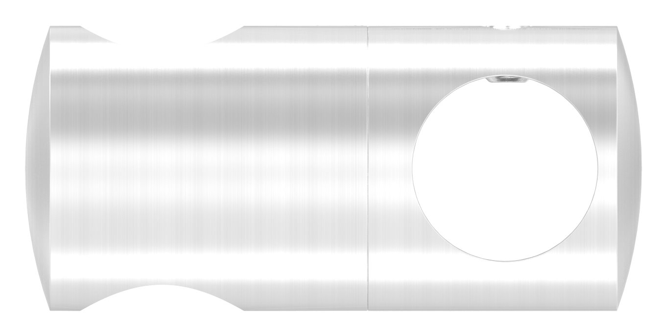 Doppelquerstabhalter mit 14,2 und 14,2mm Bohrung, V2A Doppelquerstabhalter mit 14,2 und 14,2mm Bohrung, V2A