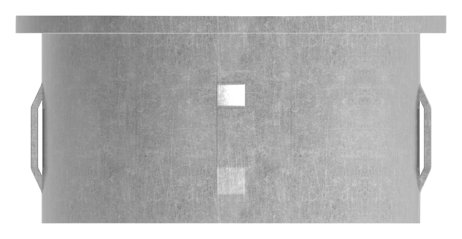 Stahleinschlagkappe, für Rohr 60,3mm