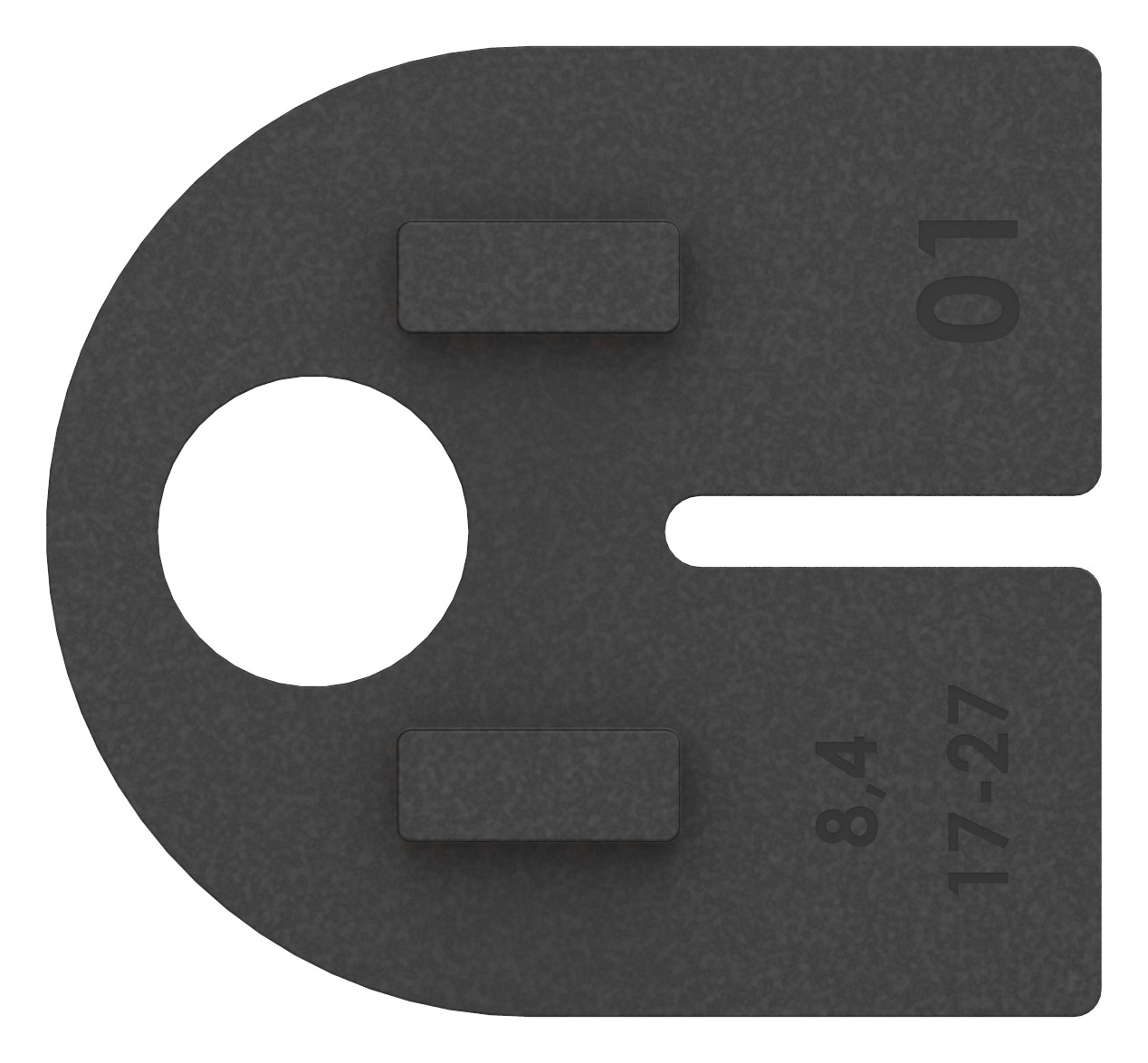 Gummi für Mod. 23, Blech 1,5mm Gummi für Mod. 23, Blech 1,5mm