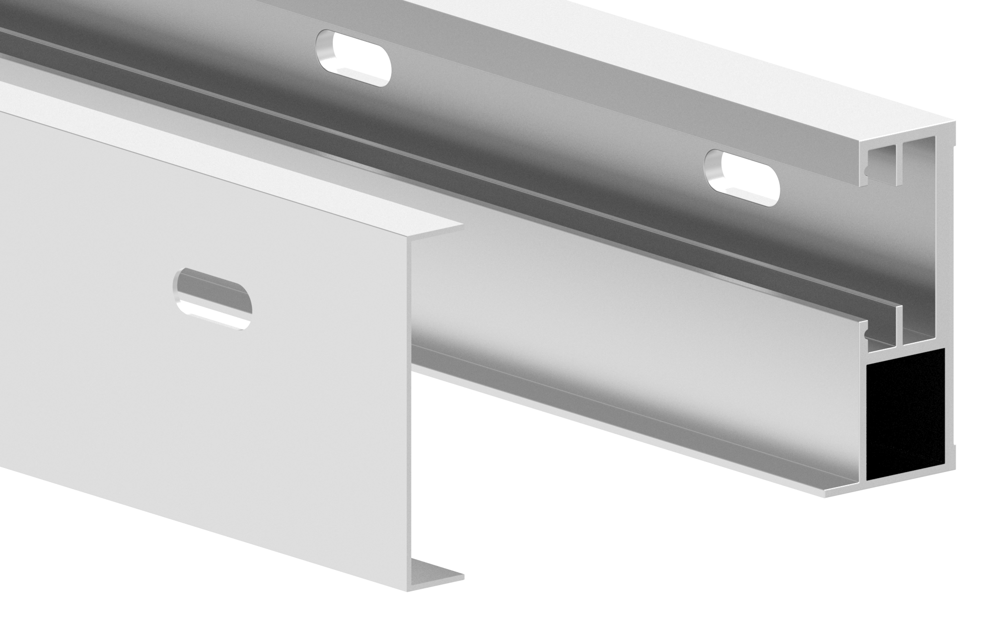 FLEX:MOUNT PRO Profil-Set für eleganza canopy Vordach 1400