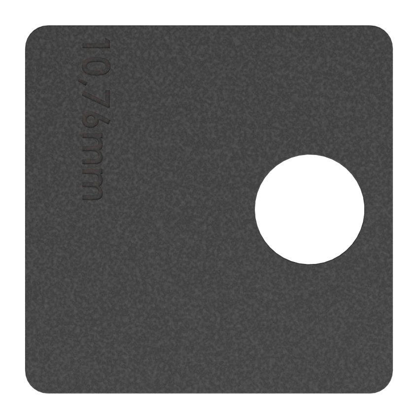 1 Paar Gummi für Mod. 36, für VSG-Glas 10,76mm