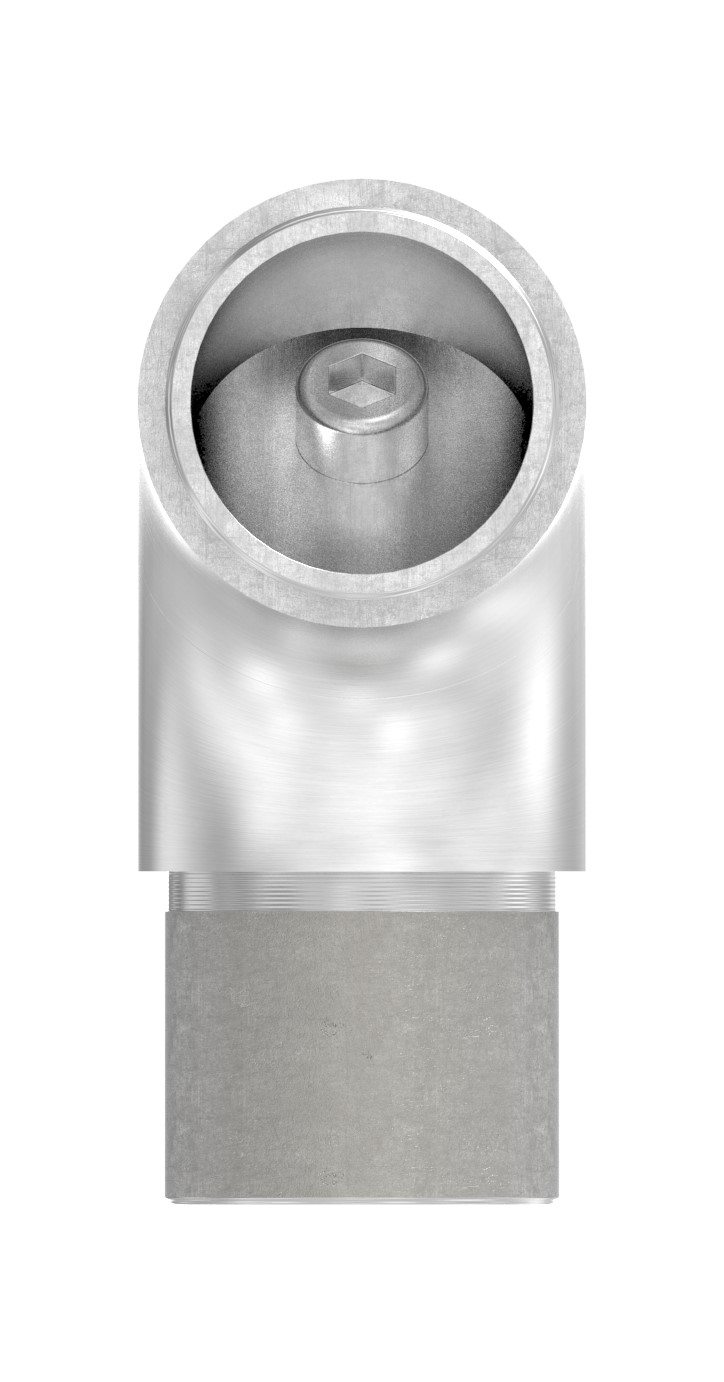 Rohrbogen 90°, verstellbar, für Rohr 33,7x2,0mm, V2A Rohrbogen 90°, verstellbar, für Rohr 33,7x2,0mm, V2A