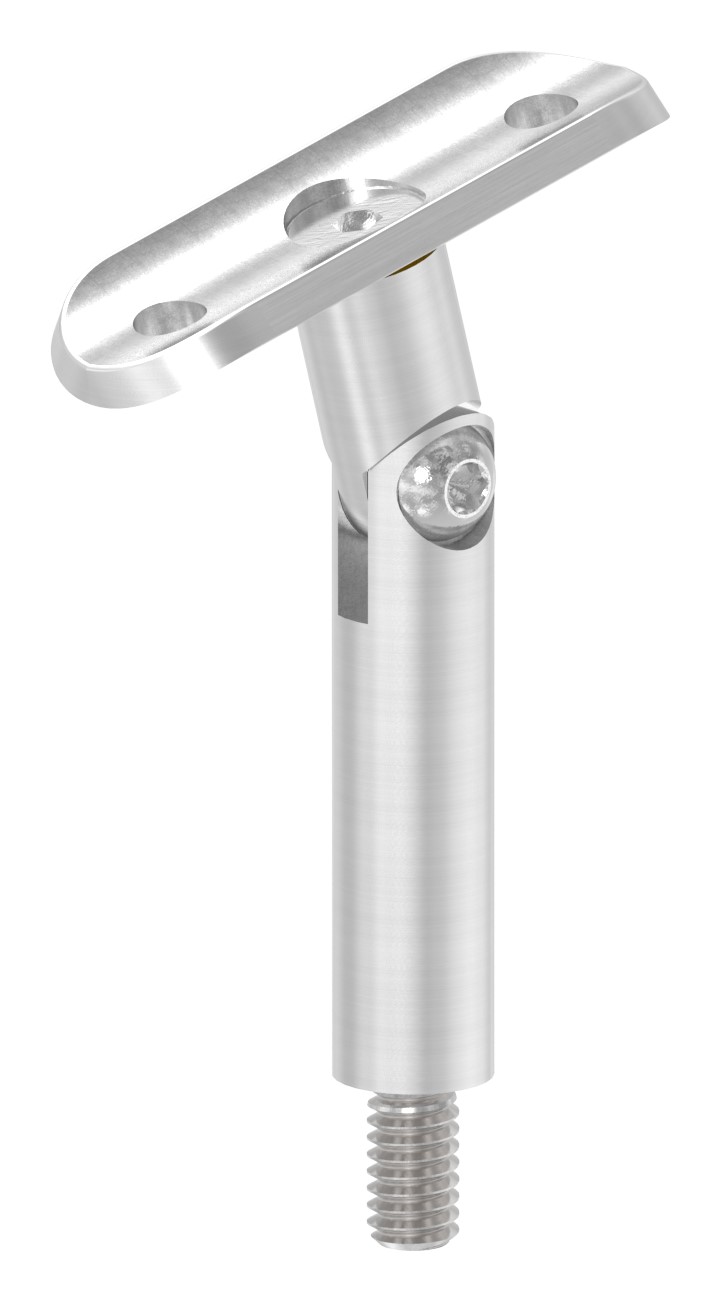 Gelenkstift mit Handlaufanschlussplatte 33,7mm, V2A Gelenkstift mit Handlaufanschlussplatte 33,7mm, V2A