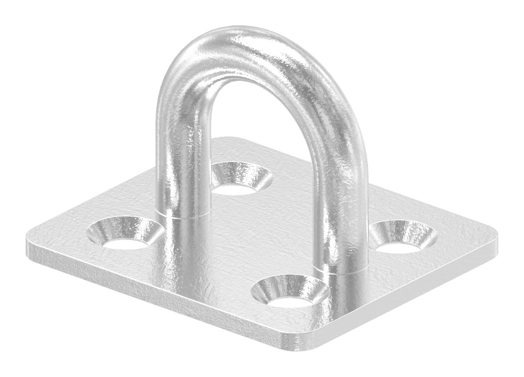 Befestigungsöse, Rundeisen: 6mm, V4A