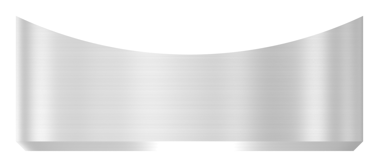 Ausgleichsstück für Rohr 42,4mm, Ø 18mm, mit gesenkter Bohrung 7mm, V2A