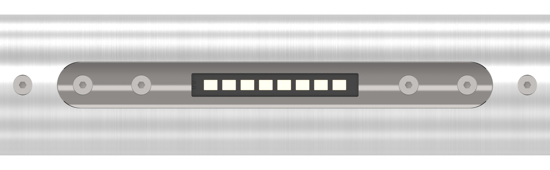 LED Musterhandlauf inkl. 2x LED