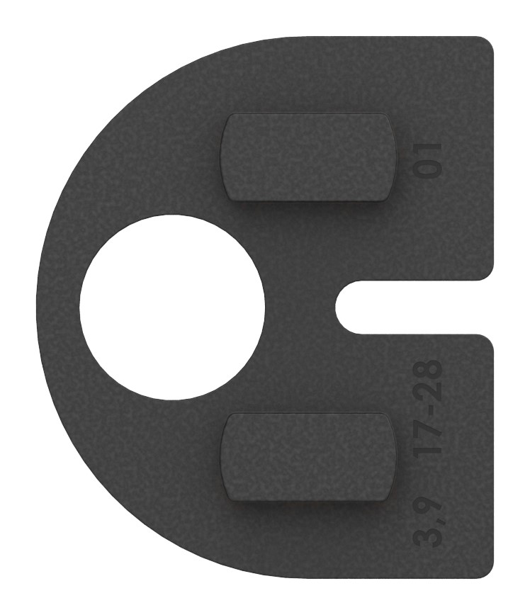 Gummi für Mod. 28, ESG-Glas 8mm Gummi für Mod. 28, ESG-Glas 8mm