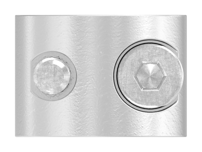 Rundklemme 2-teilig für Seil Ø 2mm, V4A Rundklemme 2-teilig für Seil Ø 2mm, V4A