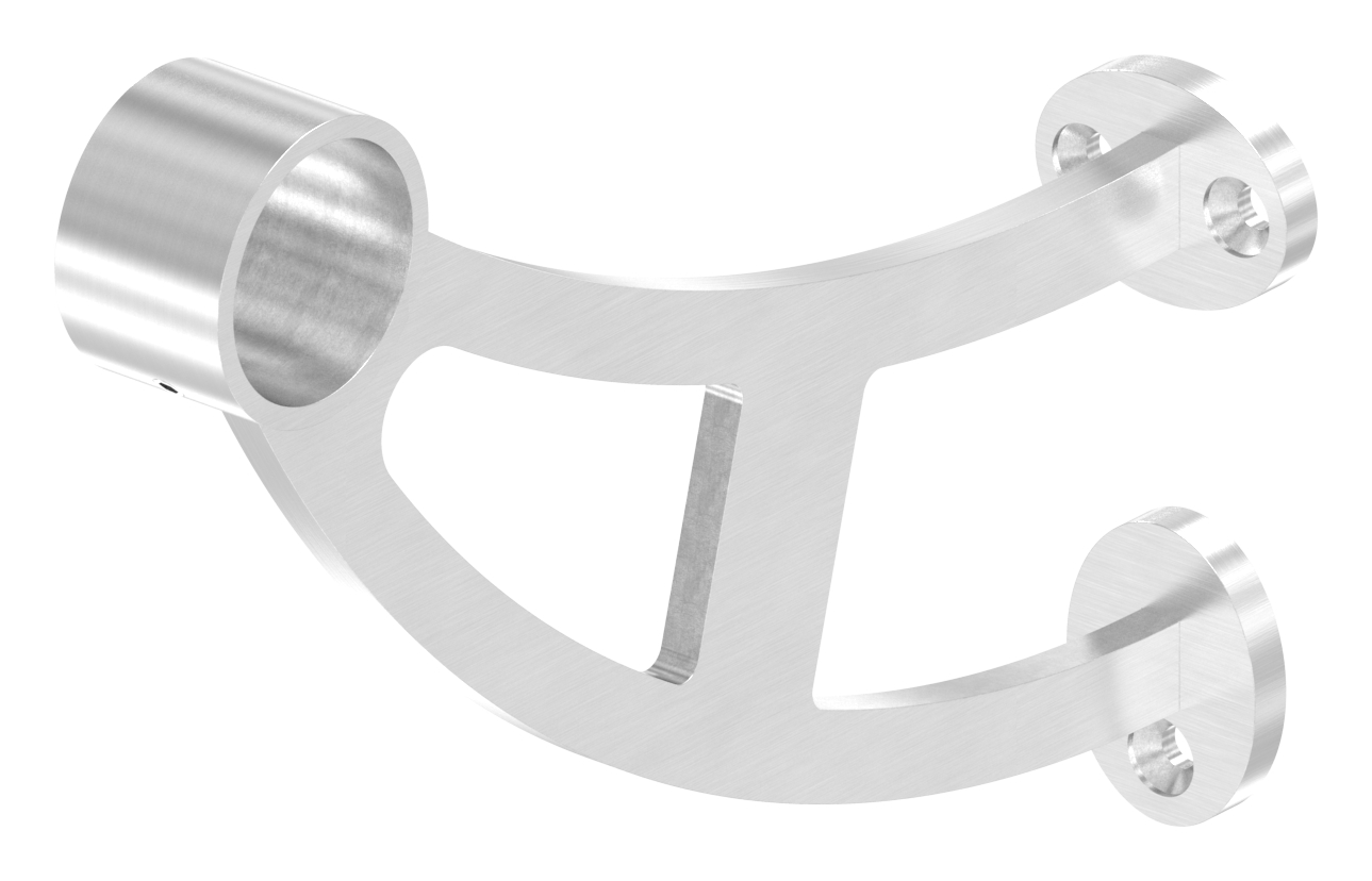 Fußlauf- / Handlaufstütze, für Rohr 33,7mm, V2A Fußlauf- / Handlaufstütze, für Rohr 33,7mm, V2A