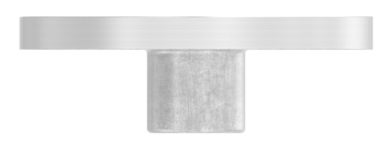 Platte, Ø 42,4mm, zum Aufschweißen, V2A