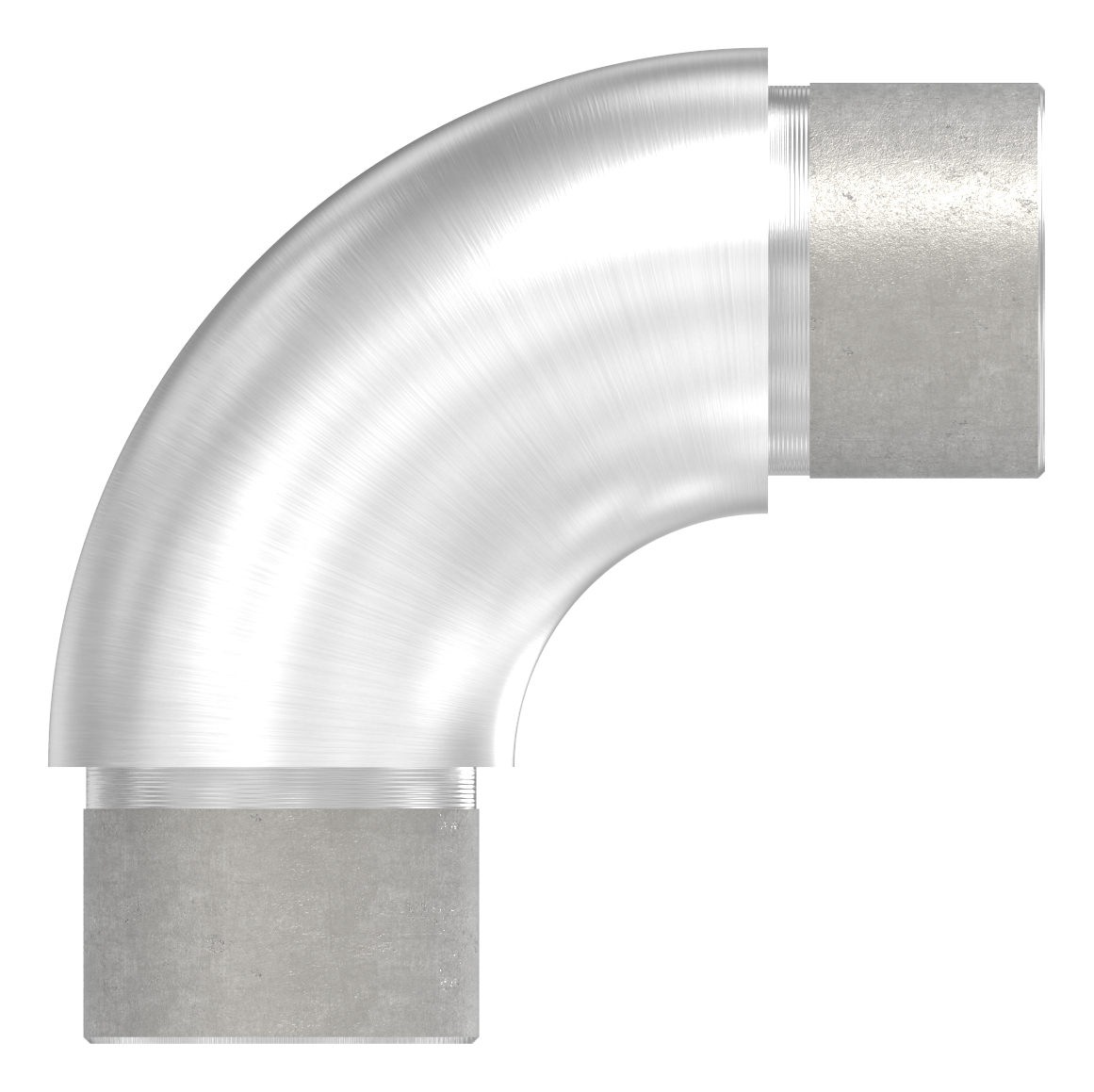 Rohrbogen 90°, für Rohr 33,7 x 2,5mm