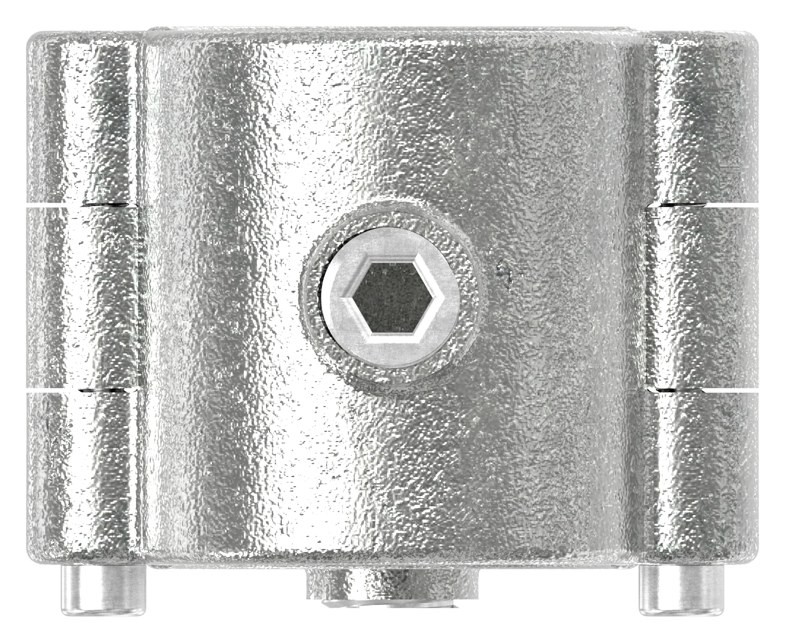 Kreuzverbinder aufklappbar, für Rohr Ø 48,3mm