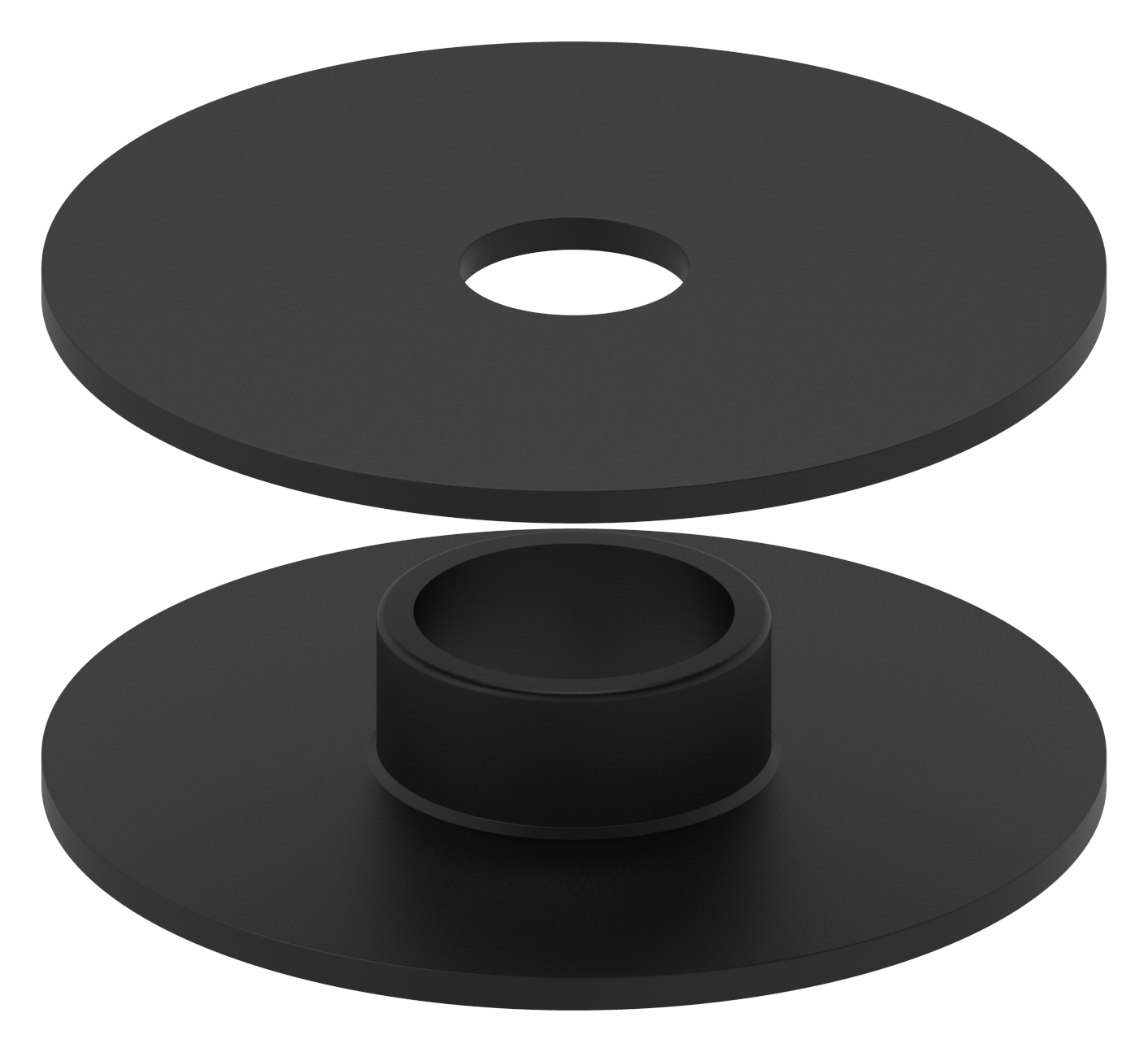 Gummischeibe (Paar) Ø 58 x 2mm, EPDM Gummischeibe (Paar) Ø 58 x 2mm, EPDM