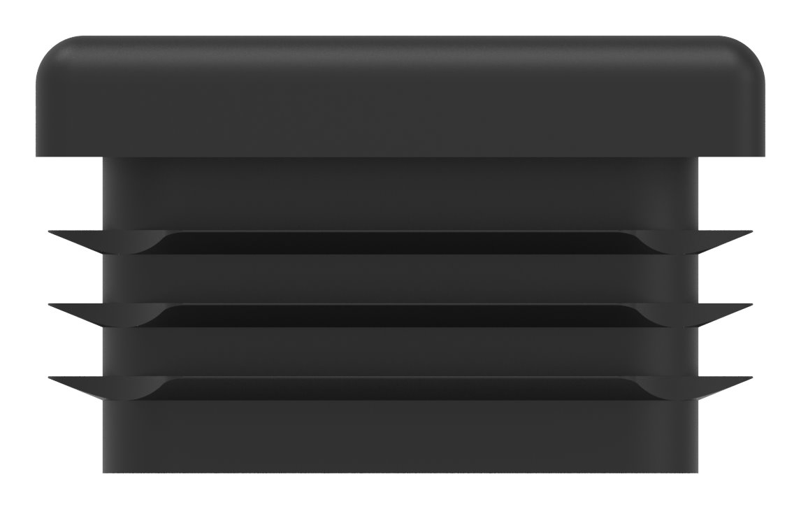 Kunststoffkappe für Quadratrohr 30x30mm