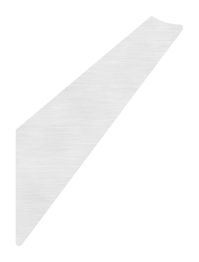 Handlaufschwert, 5mm stark, V2A