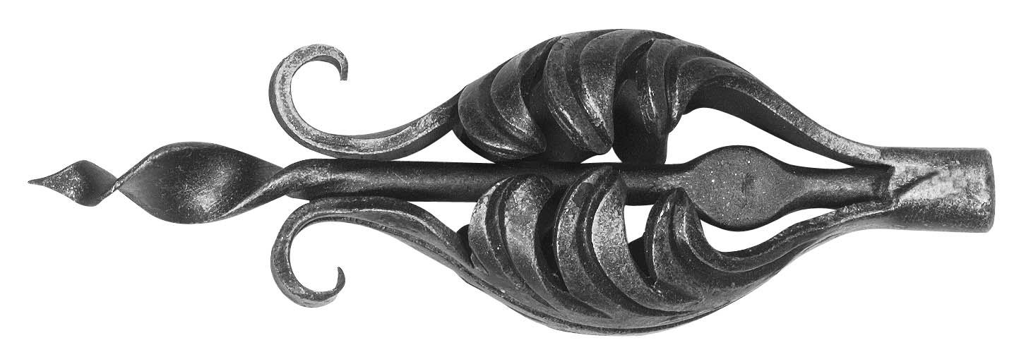 Blattspitze, Ansatz Ø 12mm, 180x65mm