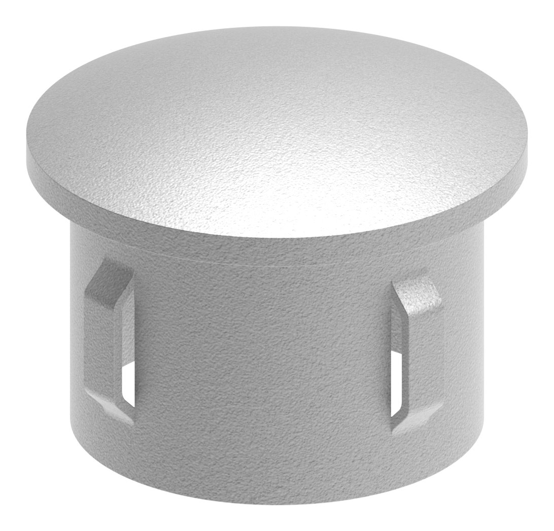 Stahleinschlagkappe, für Rohr 42,4mm, verzinkt