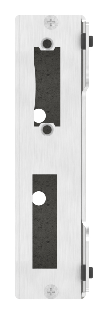 Gegenkasten, mit Edelstahlschließblech, zum Anschweißen, 40mm, V2A Gegenkasten, mit Edelstahlschließblech, zum Anschweißen, 40mm, V2A