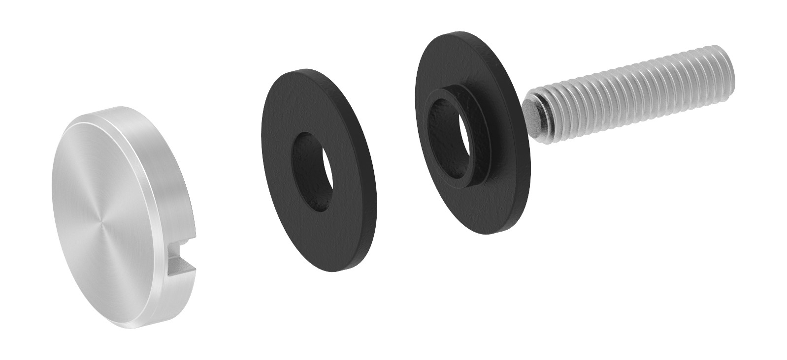 Glaspunkthalter Ø 30mm, passend zu Brenk-Halter, V4A Glaspunkthalter Ø 30mm, passend zu Brenk-Halter, V4A