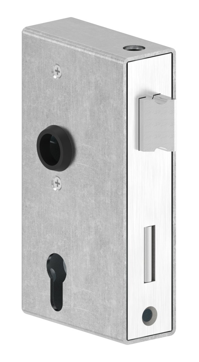 Anti-Panikschloss mit Schlosskasten 40 x 94 x 172mm, mit Wechselfunktion E, DIN R & L Anti-Panikschloss mit Schlosskasten 40 x 94 x 172mm, mit Wechselfunktion E, DIN R & L