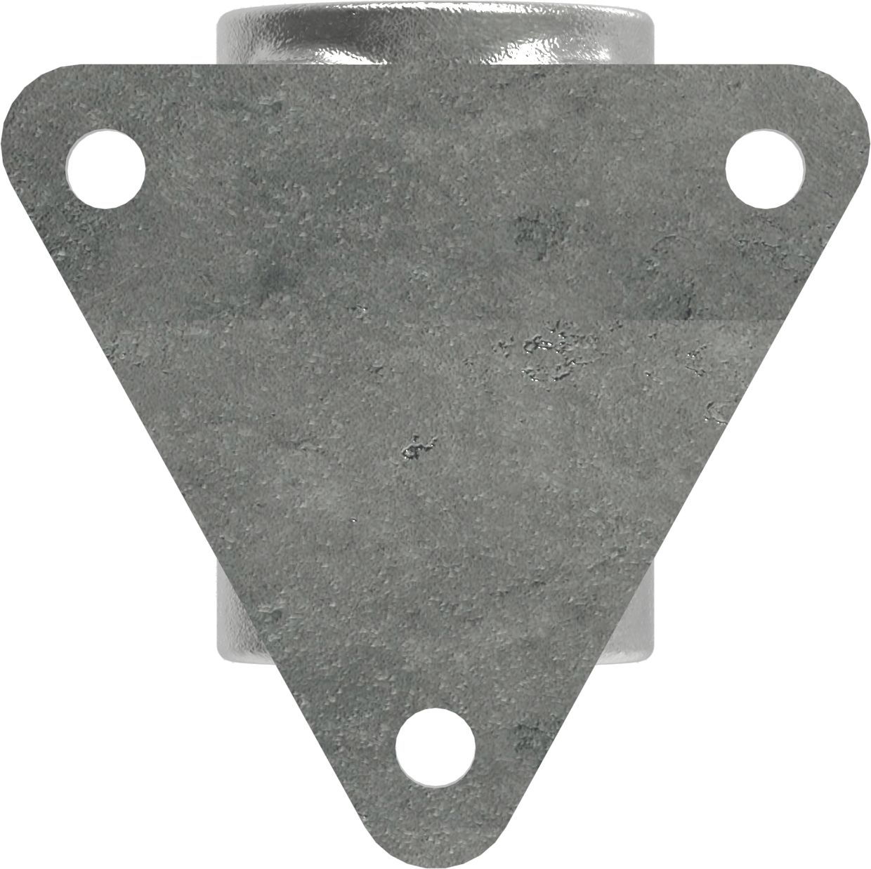 Wandhalter mit 3 Bohrungen, für Rohr Ø 42,4mm