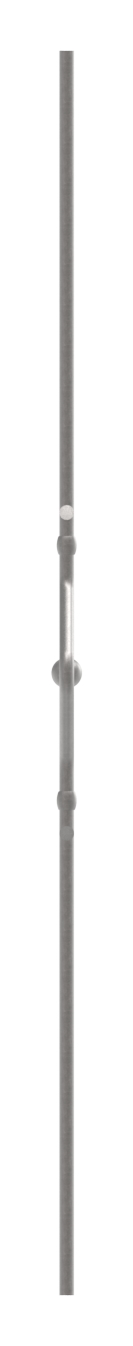 Designstab Ø 12mm, doppelt, H: 1000mm, S235