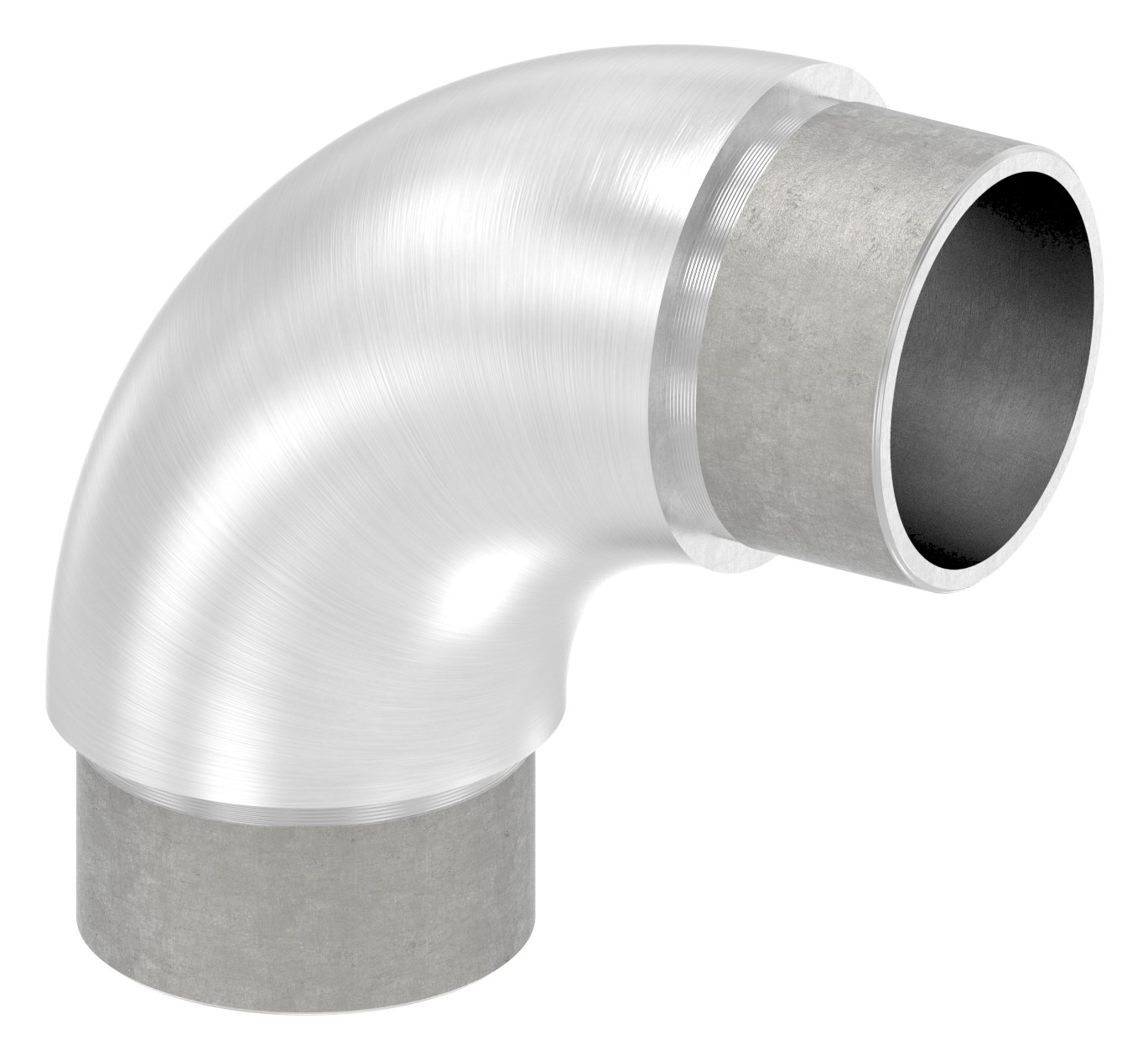 Rohrbogen 90°, für Rohr 42,4x2,5mm, V2A
