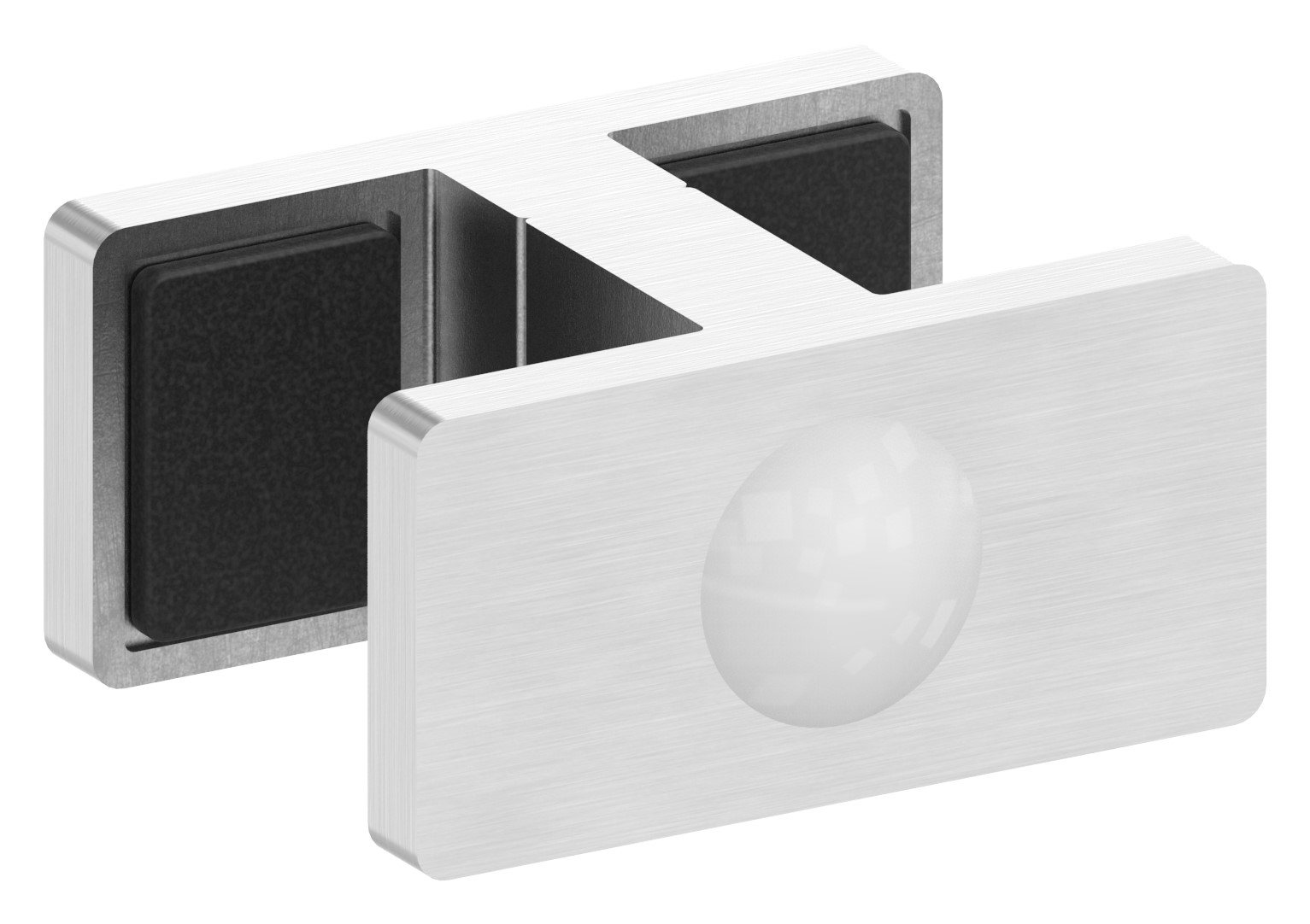 Glasausrichter für Ganzglasgeländer, für Glas 20,76 - 21,52mm