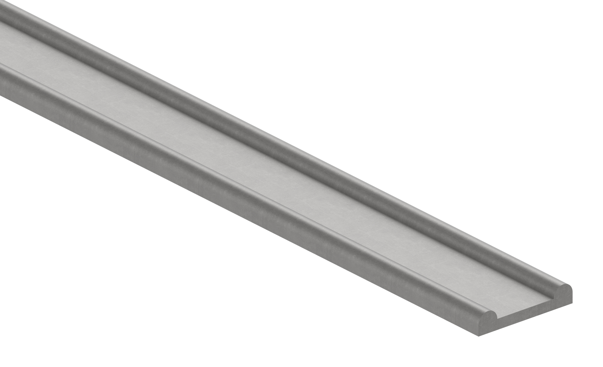 Hespeneisen S235JR, 40x8x4mm, L: 3000mm