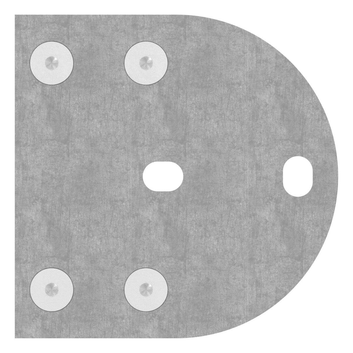 Endhalter für Geländerpfosten 42,4mm Endhalter für Geländerpfosten 42,4mm