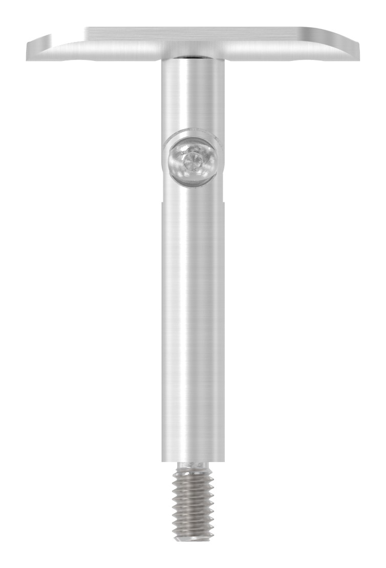 Gelenkstift Ø 12mm mit Handlaufanschlussplatte 33,7mm, V2A Gelenkstift Ø 12mm mit Handlaufanschlussplatte 33,7mm, V2A