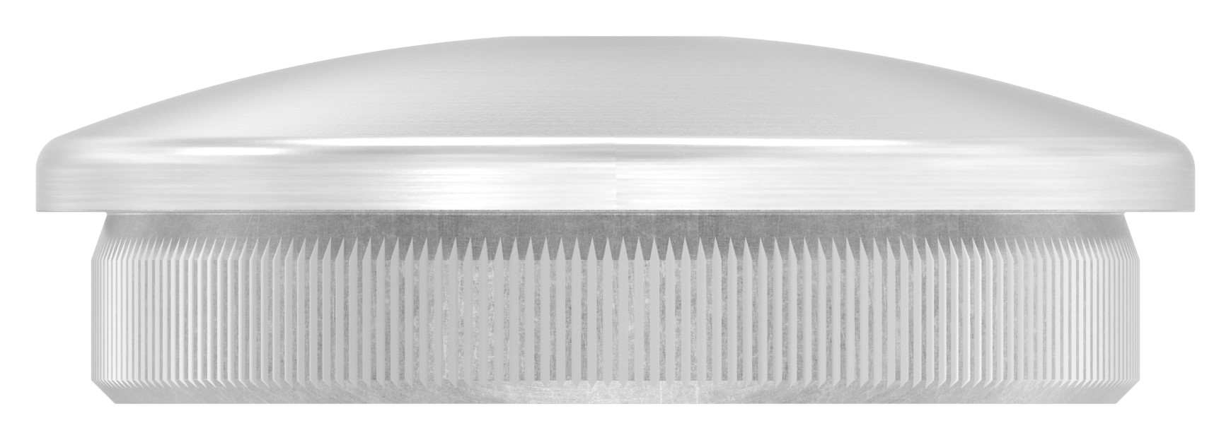 Rohrabschlussstopfen, für Rohr 48,3x2,5mm, V2A