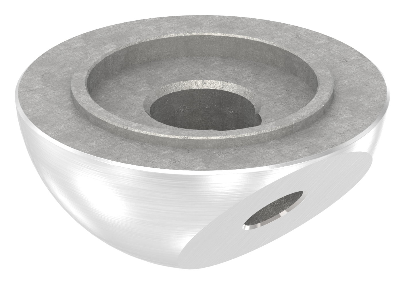 Kugelhälfte mit Nase, ihre Zeichnugnr: 000204001