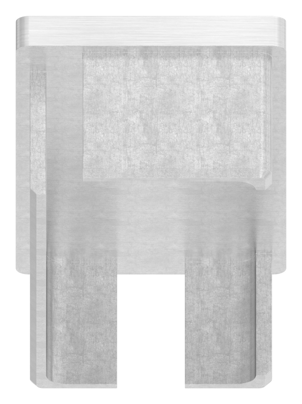 Einsteckkappe, für Rohr 80x40x2,0mm, V4A