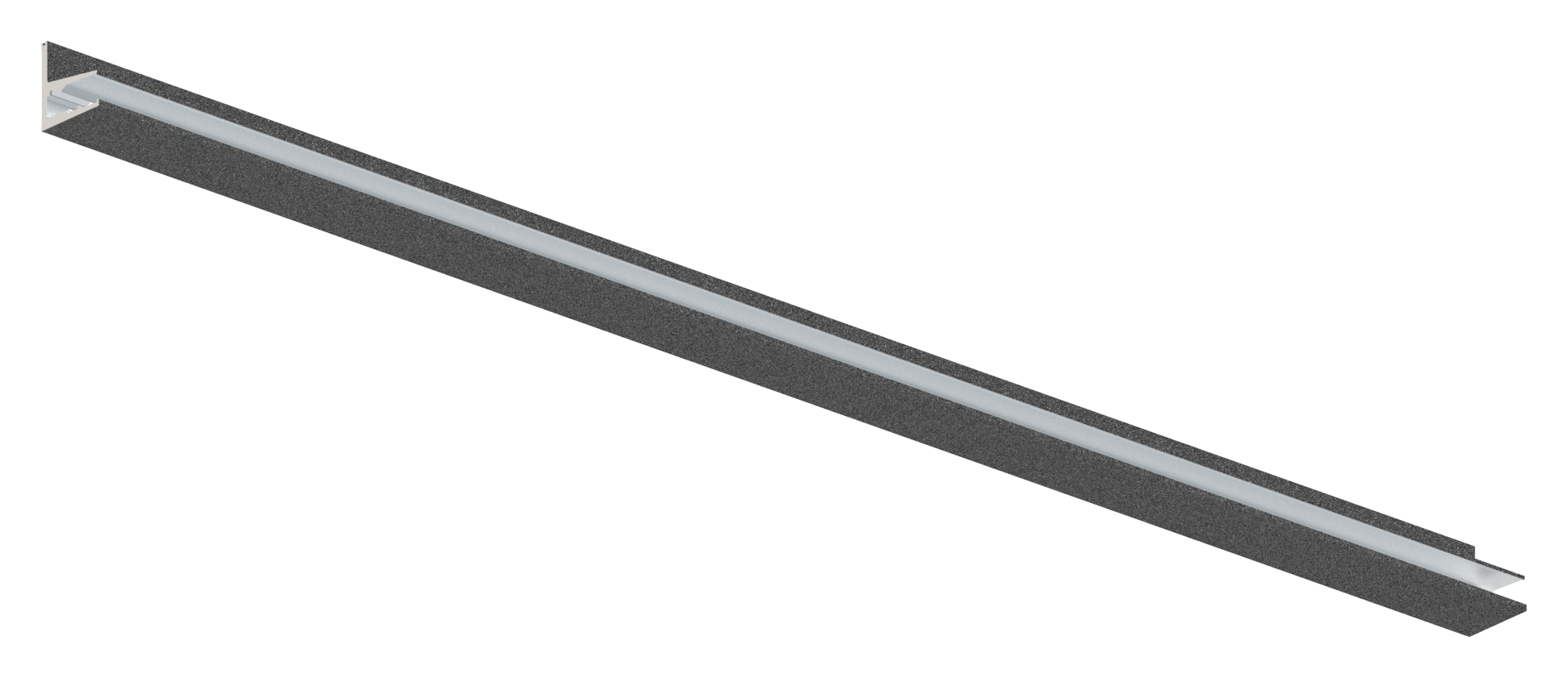 Vordachprofil eleganza canopy, L: 2205mm, DB703 Vordachprofil eleganza canopy, L: 2205mm, DB703
