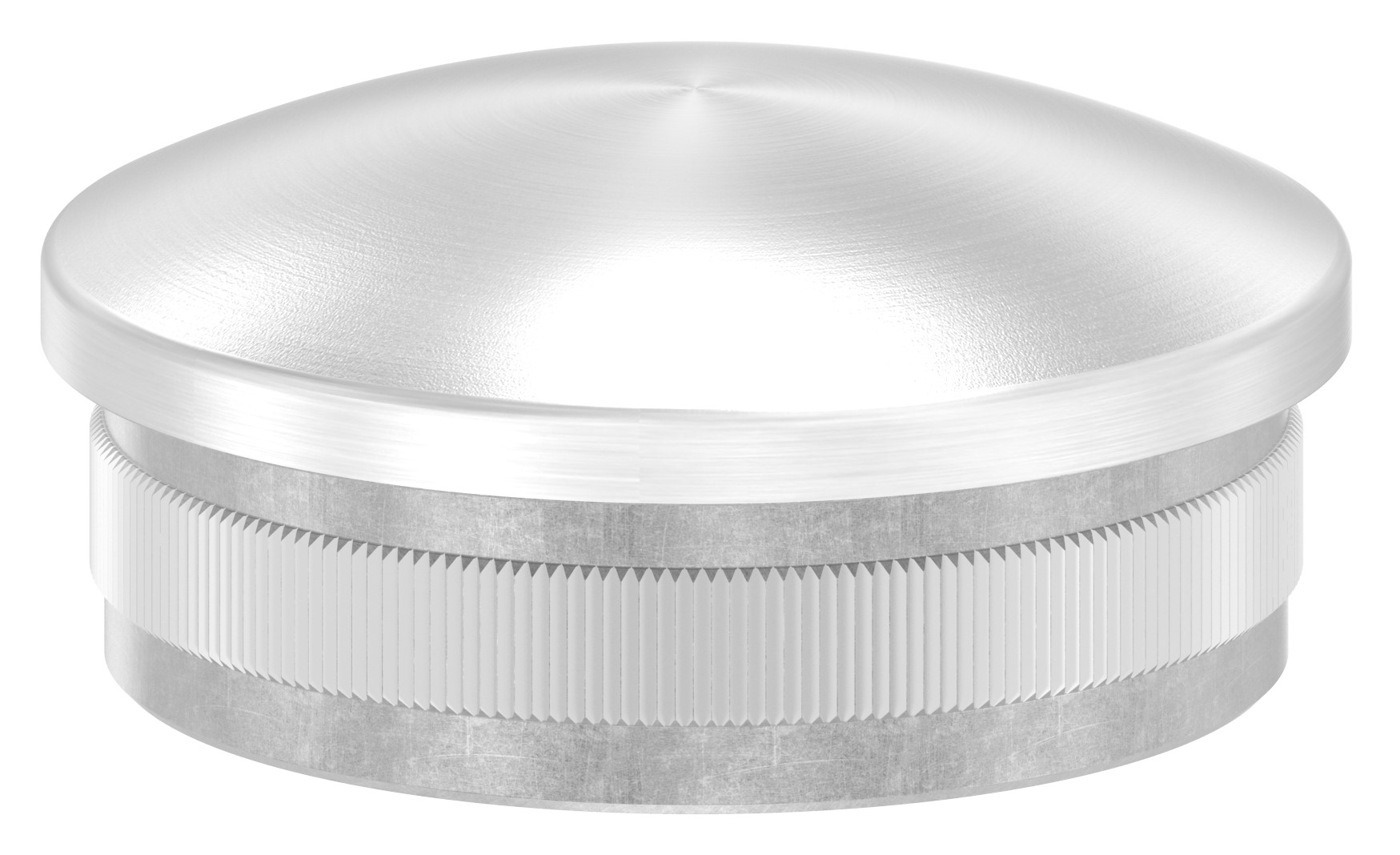 Rohrabschlussstopfen, für Rohr 48,3x2,0mm, V4A
