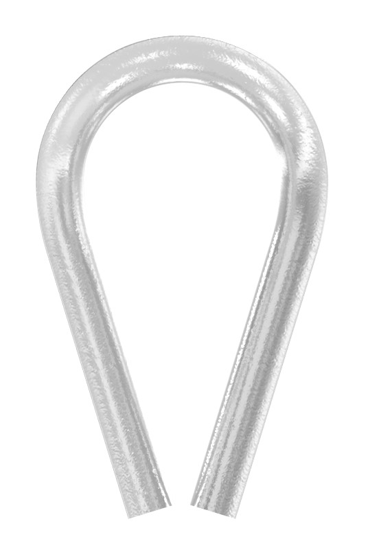 Kausche für Seil 5mm, V4A Kausche für Seil 5mm, V4A