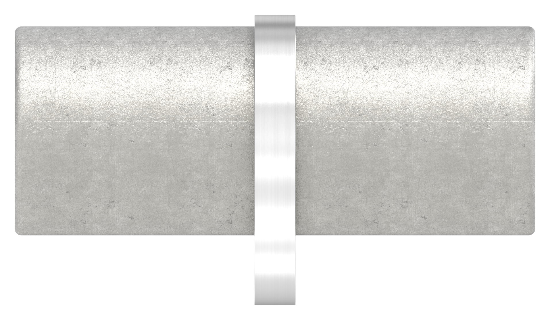 Rohrverbinder für LED-Nutrohr 42,4mm, V2A