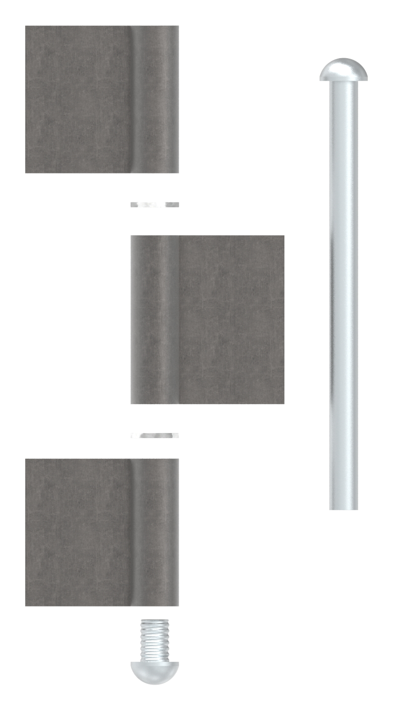 Konstruktionsband 3-teilig, Länge 220mm, Typ K08 Konstruktionsband 3-teilig, Länge 220mm, Typ K08