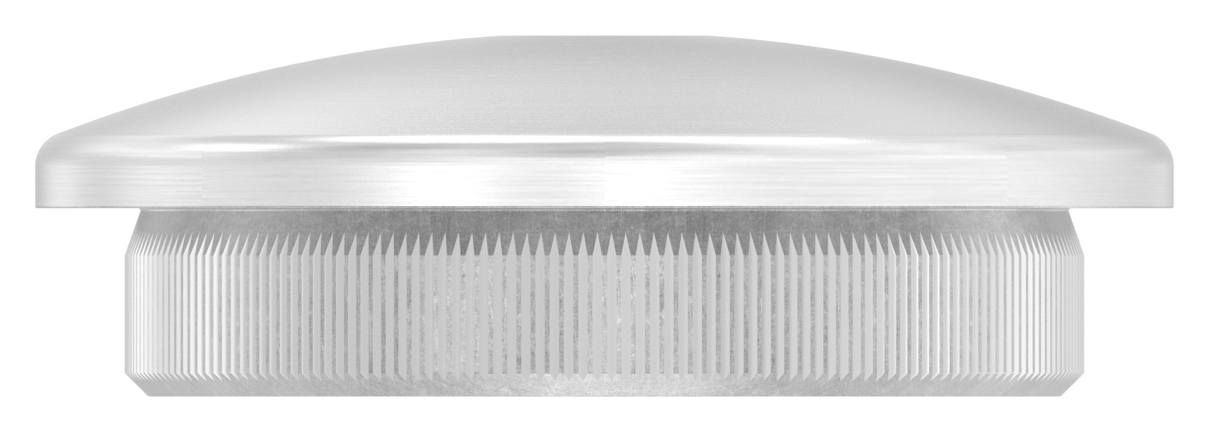 Rohrabschlussstopfen, für Rohr 48,3x4,0mm, V2A