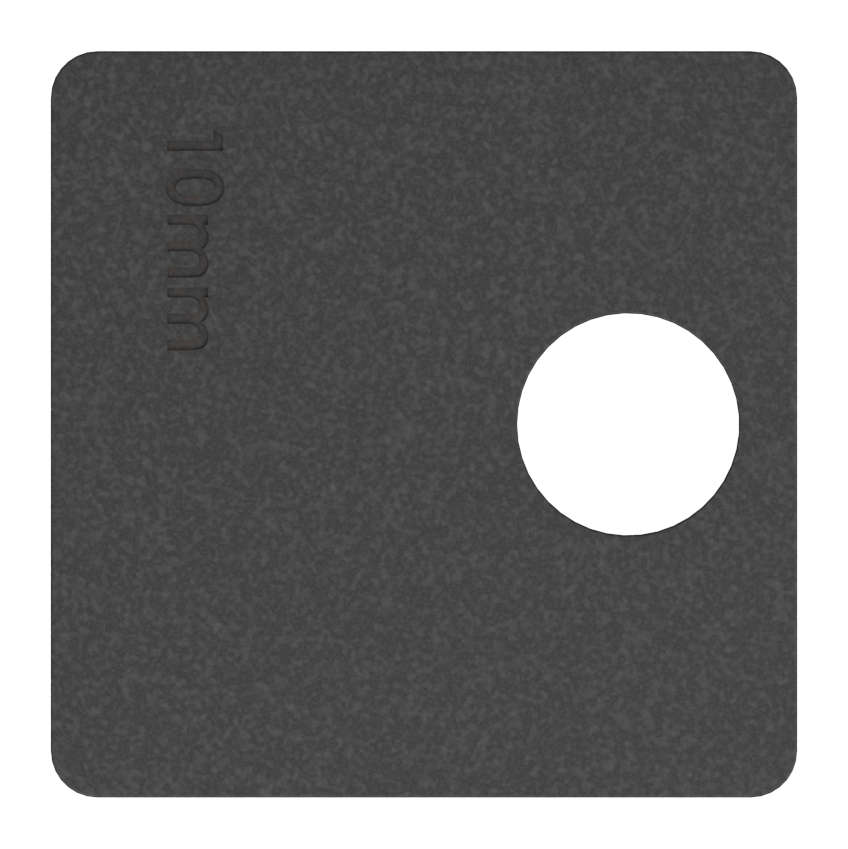 1 Paar Gummi für Mod. 36, für ESG-Glas 10mm