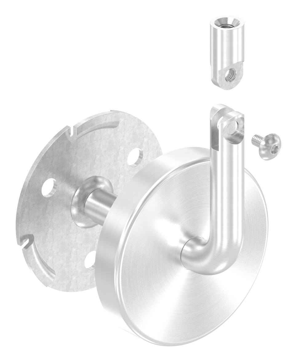 Handlaufhalter inkl. Cliprosette Handlaufhalter inkl. Cliprosette