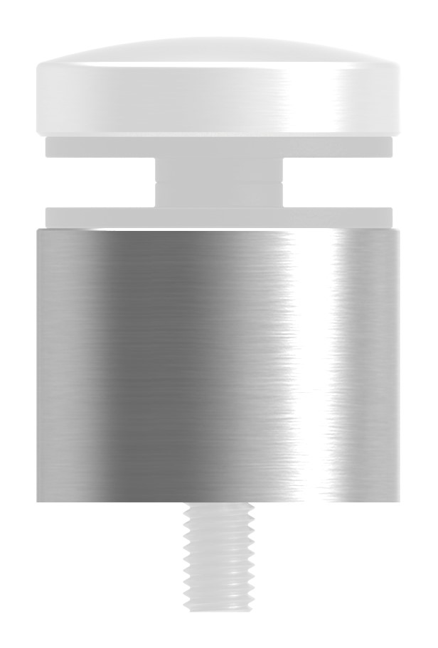 Unterteil Ø 40mm, mit Durchgangsbohrung , t: 30mm, V2A Unterteil Ø 40mm, mit Durchgangsbohrung , t: 30mm, V2A