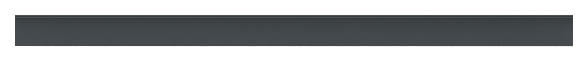 Vordachprofil eleganza canopy, L: 1805mm, RAL7016 Vordachprofil eleganza canopy, L: 1805mm, RAL7016