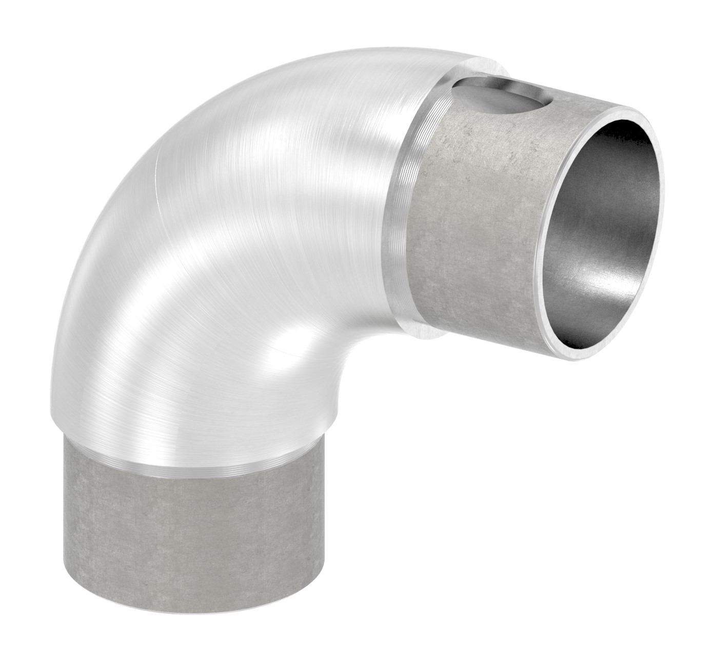 Rohrbogen 90°, verstellbar, für Rohr 42,4x2,0mm, V2A