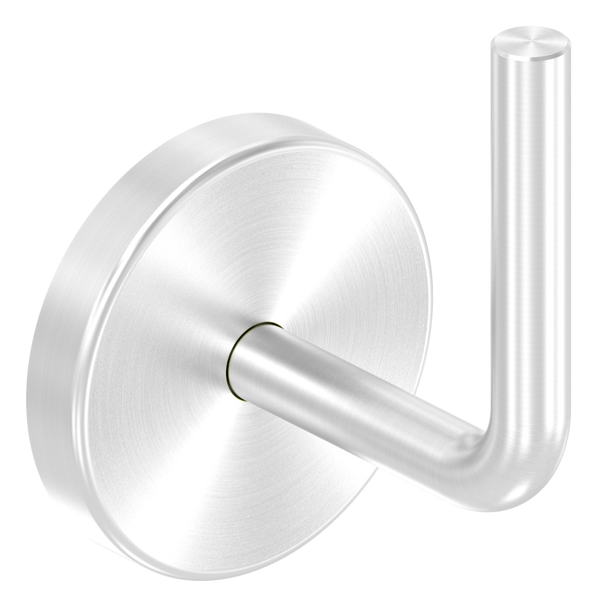 Handlaufhalter zum Anschweißen + Abdeckrosette (Ronde und Bügel verschweißt), V2A